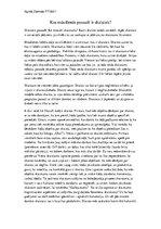 Eseja 'Kas mūsdienās pasaulē ir skaistais', 1.