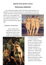 Eseja 'Dižrenesanses mākslinieki', 1.