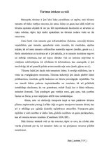 Eseja 'Tūrisma ietekme uz vidi', 1.