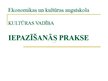 Prezentācija 'Pasākuma organizēšana', 1.