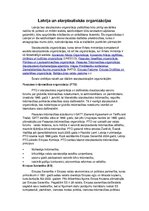 Konspekts 'Latvija un starptautiskās organizācijas', 1.