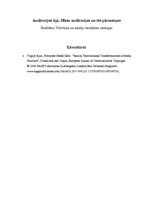 Konspekts 'Auditorijas tipi. Masu auditorijas un to pārmaiņas', 1.