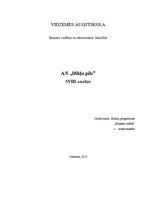 Referāts 'Paplašinātā SVID analīze Dikļu pilij', 1.