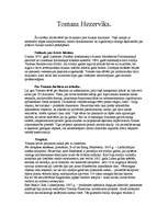 Konspekts 'Tomass Hezerviks', 1.