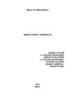 Referāts 'Sporta apģērbu modes tendences Rīgas 90.vidusskolā', 1.