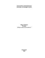 Konspekts 'Stājas korekcijas projekts', 1.