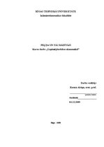 Referāts 'Peļņa un tās rādītāji', 1.