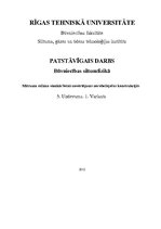 Paraugs 'Mitruma režīma vienkāršotais novērtējums norobežojošajās konstrukcijās', 1.