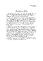 Eseja 'Mana laimes valstība', 1.