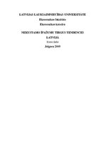 Referāts 'Nekustamo īpašumu tirgus tendences Latvijā', 1.