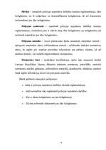 Referāts 'Policijas inspektora darbības tiesiskā reglamentācija un dokumentu noformēšana p', 4.