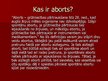Prezentācija 'Aborts - cik tas ir ētiski?', 2.