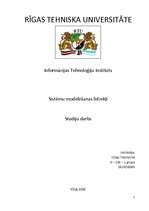 Konspekts 'Sistēmu modelēšanas līdzekļi', 1.