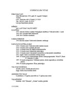 Paraugs 'Curriculum Vitae', 1.