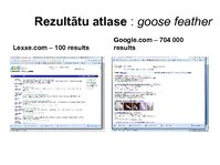 Prezentācija 'Meklētāja Lexxe analīze, raksturojums', 12.