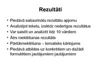 Prezentācija 'Meklētāja Lexxe analīze, raksturojums', 13.
