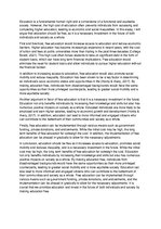 Eseja 'Education should be free', 1.