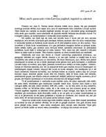 Eseja 'Mūsu senču garamantu vieta Latvijas pagātnē, tagadnē un nākotnē', 1.