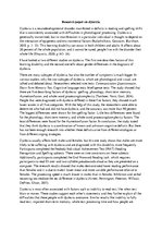 Referāts 'Research paper on dyslexia', 1.