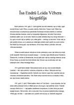 Referāts 'Endrjū Loida Vēbera rokoperas', 17.