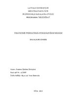 Diplomdarbs 'Trauksme psihiatrijā strādājošām māsām', 1.