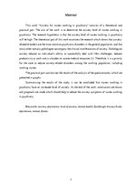 Diplomdarbs 'Trauksme psihiatrijā strādājošām māsām', 3.