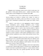 Konspekts 'Termins didaktika skaidrojums', 2.