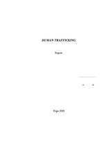 Referāts 'Human Trafficking', 1.