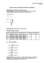 Konspekts 'Atsperes stinguma koeficenta noteikšana', 1.