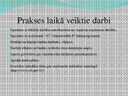 Prakses atskaite 'Mēneša prakses atskaite grāmatvedībā', 31.