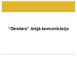 Prezentācija 'AS "Dzintars" komunikācijas audits', 19.