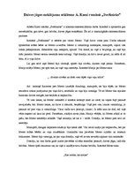 Eseja 'Dzīves jēgas meklējumu atklāsme A.Kamī romānā "Svešinieks"', 1.