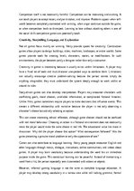 Eseja 'Video games: entertainment and learning', 5.
