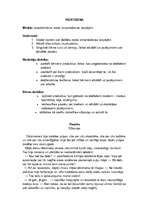 Konspekts 'Ziedi mūsu dārzā', 9.