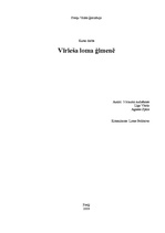 Referāts 'Vīrieša loma ģimenē', 1.