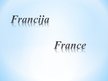 Prezentācija 'Inovācijas Francijā', 1.