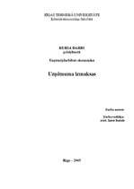 Referāts 'Uzņēmuma izmaksas', 1.