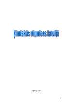 Referāts 'Ķīmiskās rūpnīcas Latvijā', 1.