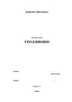Referāts 'Fingerbords', 1.
