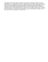 Eseja 'Secondary Education Gone Wrong', 2.