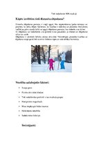 Konspekts 'Slēpošanas slodze veselības uzlabošanā', 2.