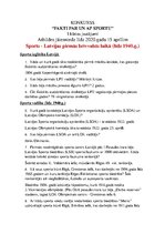 Konspekts 'Fakti par un ap sportu', 1.