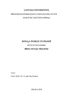 Konspekts 'Bērna rotaļu vērojums', 1.