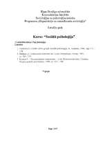 Konspekts 'Pūļa psiholoģija', 1.