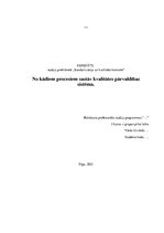Referāts 'No kādiem procesiem sastāv kvalitātes pārvaldības sistēma', 1.