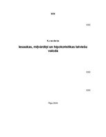 Referāts 'Iesaukas, mīļvārdiņi un hipokoristikas latviešu valodā', 1.