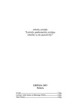 Referāts 'Latviešu profesionālās mūzikasattīstība un tās pamatlicēji', 1.