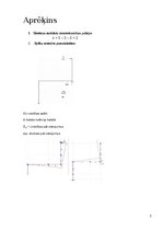 Konspekts 'Statiski nenoteicama rāmja aprēķins ar spēku metodi', 3.