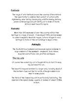 Referāts 'South Africa', 3.