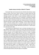 Eseja 'Iespaidu raksts par interviju ar filosofu Deividu Čalmersu', 1.